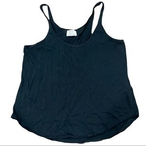 Zara Trafaluc Black Crop Tank Top S